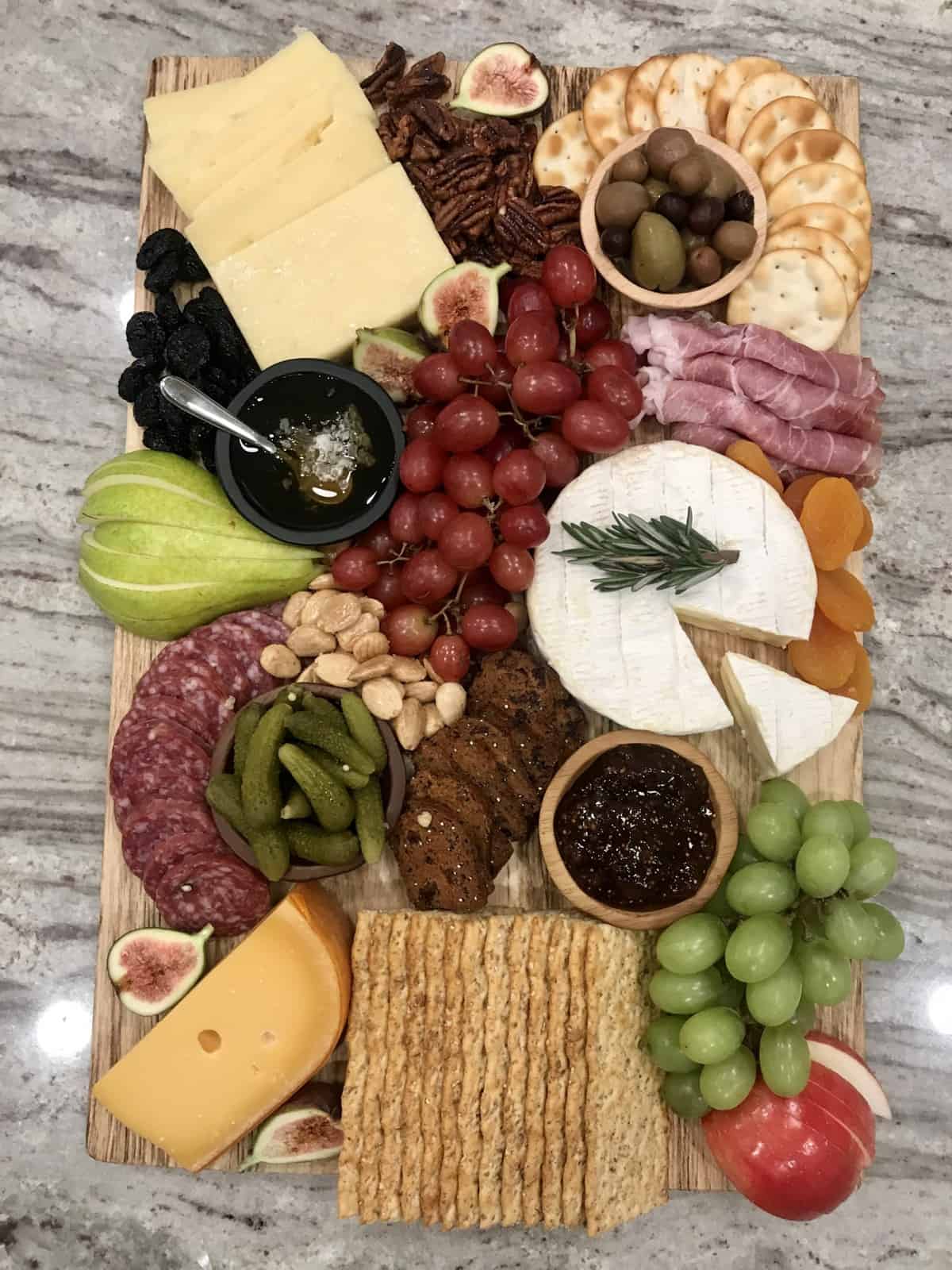 How We Charcuterie and Cheese Board The BakerMama
