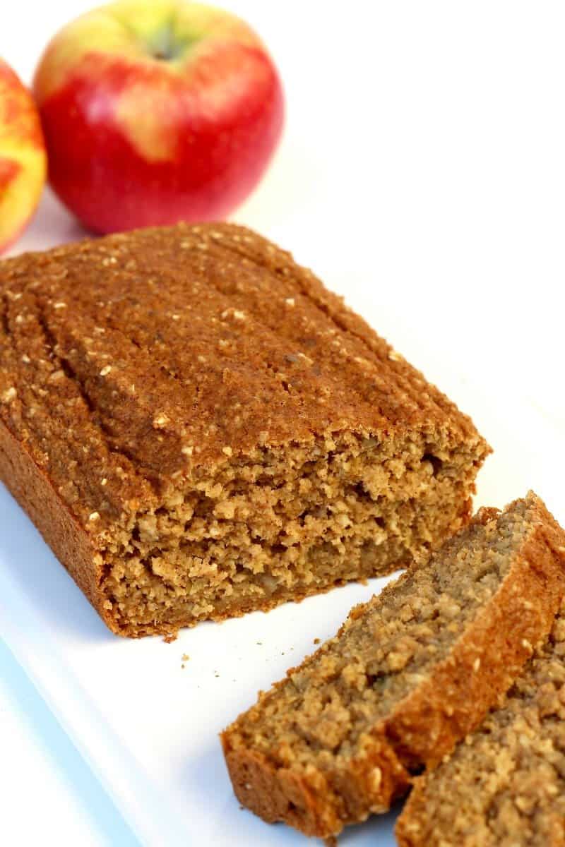 Healthy Flourless Fresh Apple Bread