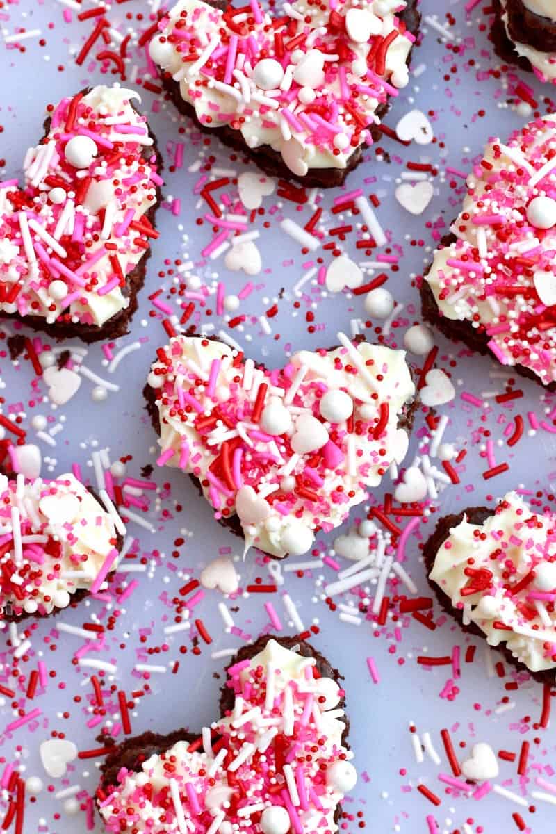 Mini Heart-Shaped Cakes