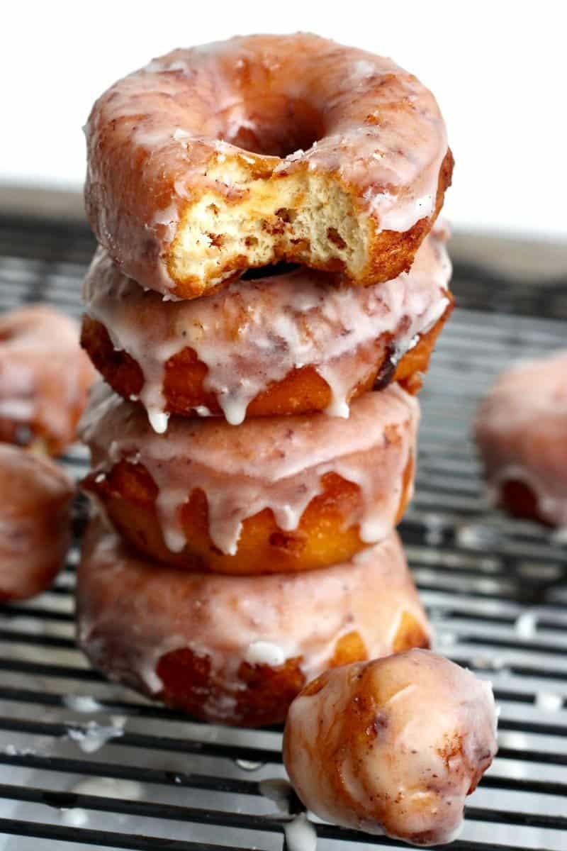 Canned Cinnamon Roll Donuts