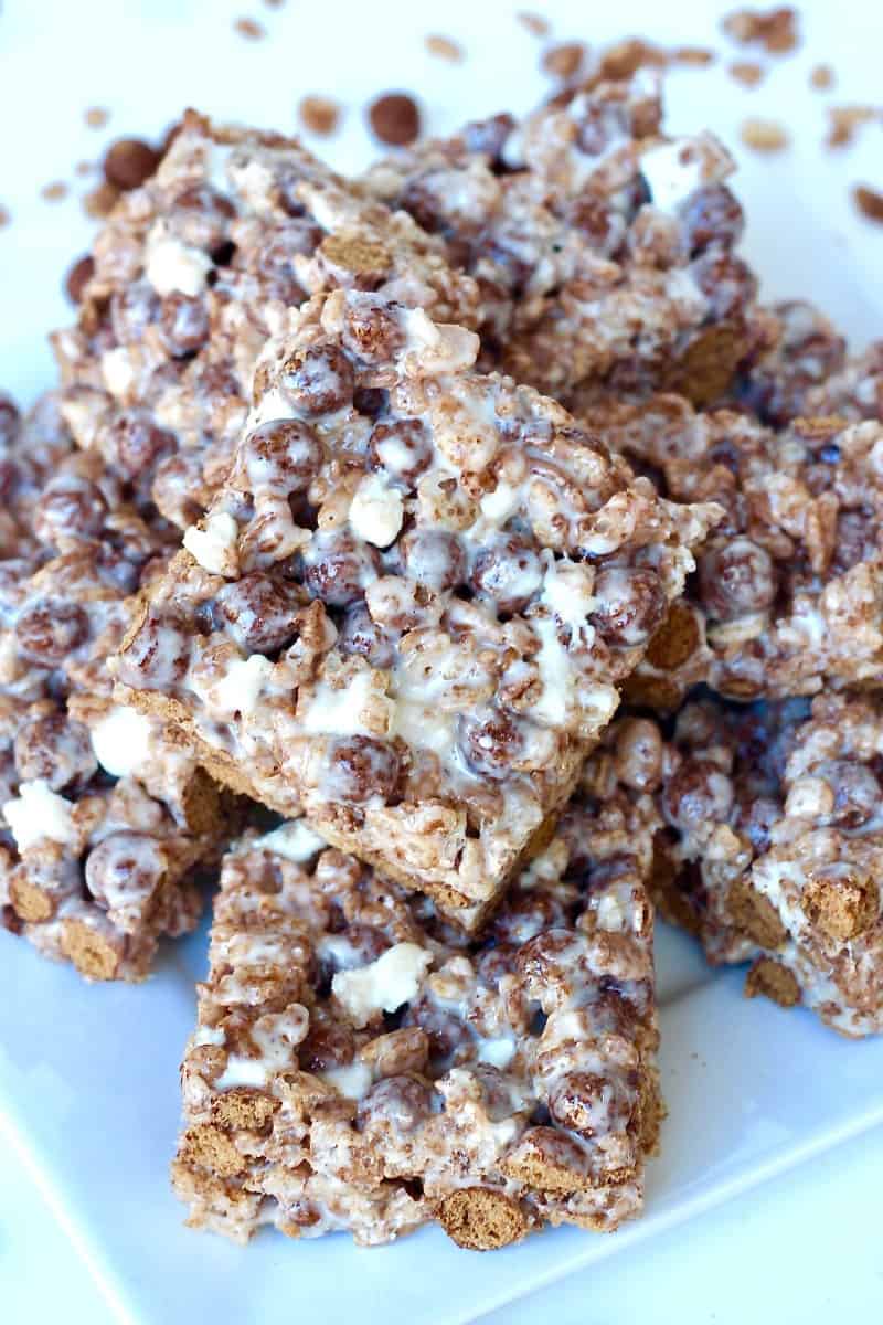 Cocoa Puff Krispies Treats