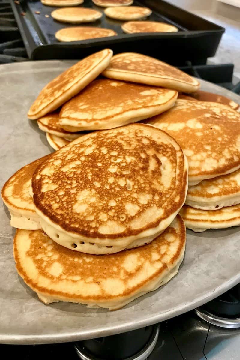 Pancake Board - a creative way to serve breakfast, brunch or brinner!