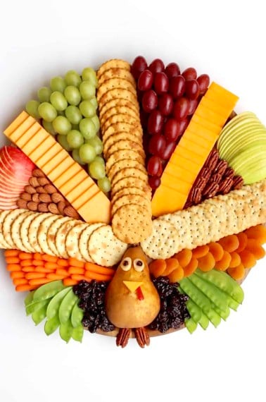 Turkey Snack Board by The BakerMama