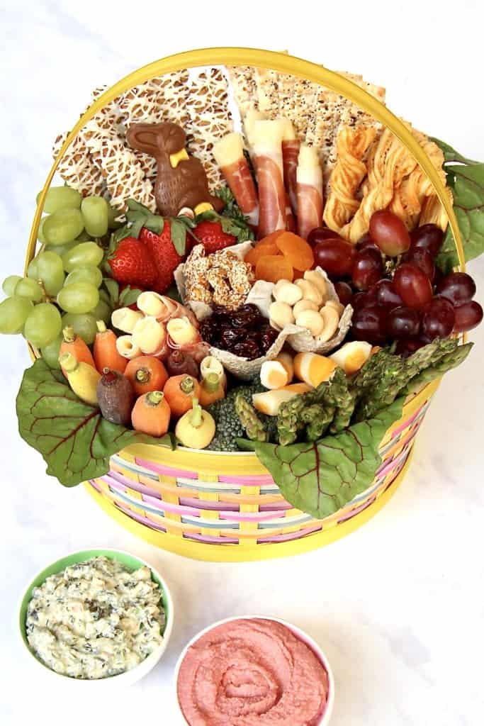 Easter Snack Basket The BakerMama