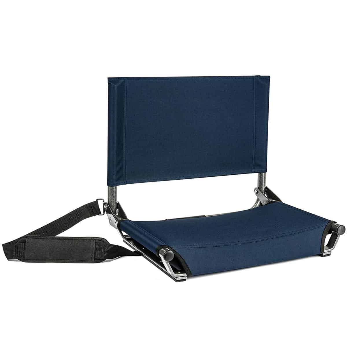 Cascade Mountain Tech Portable Folding Steel Stadium Seats for Bleachers