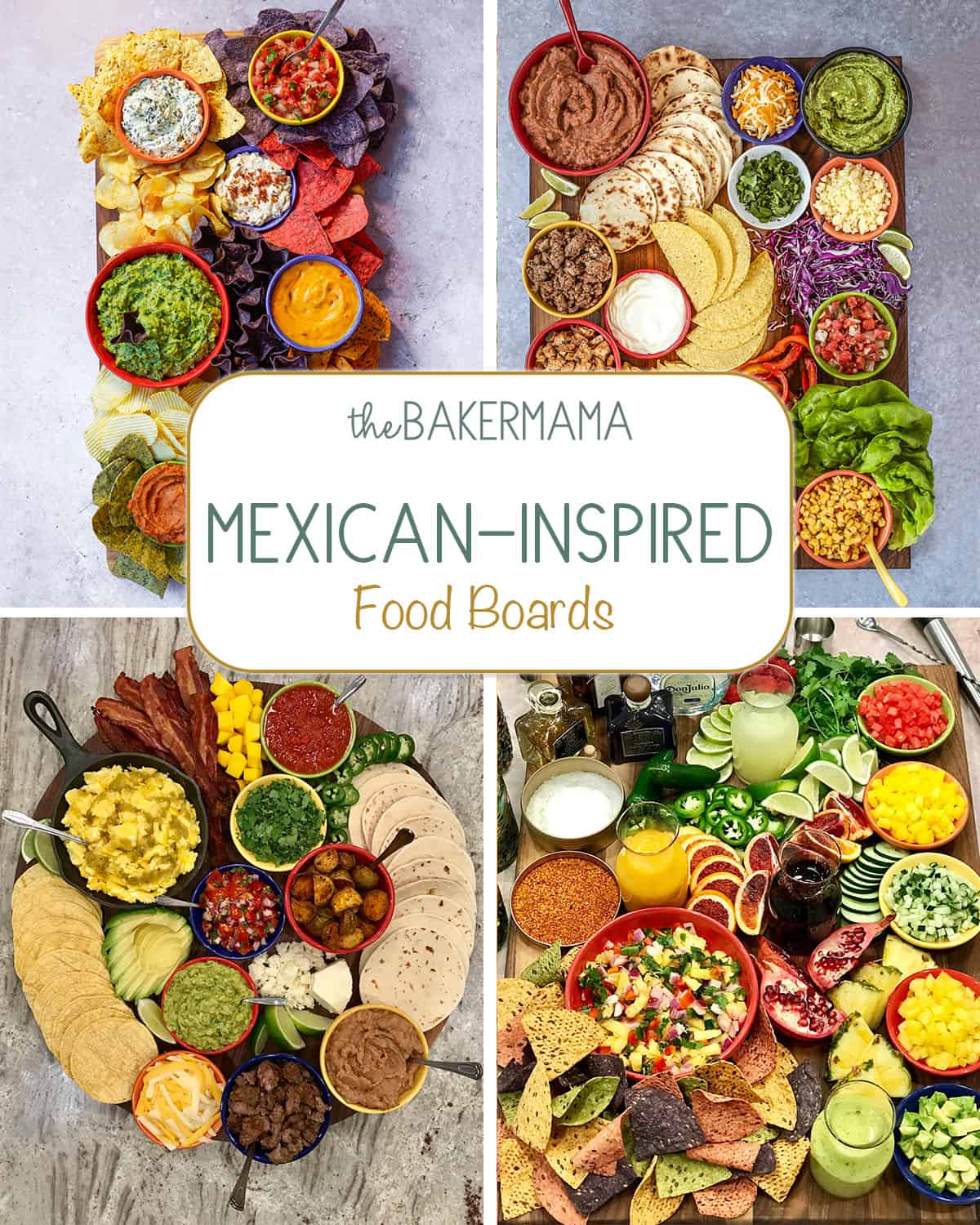 Mexican Inspired food boards.