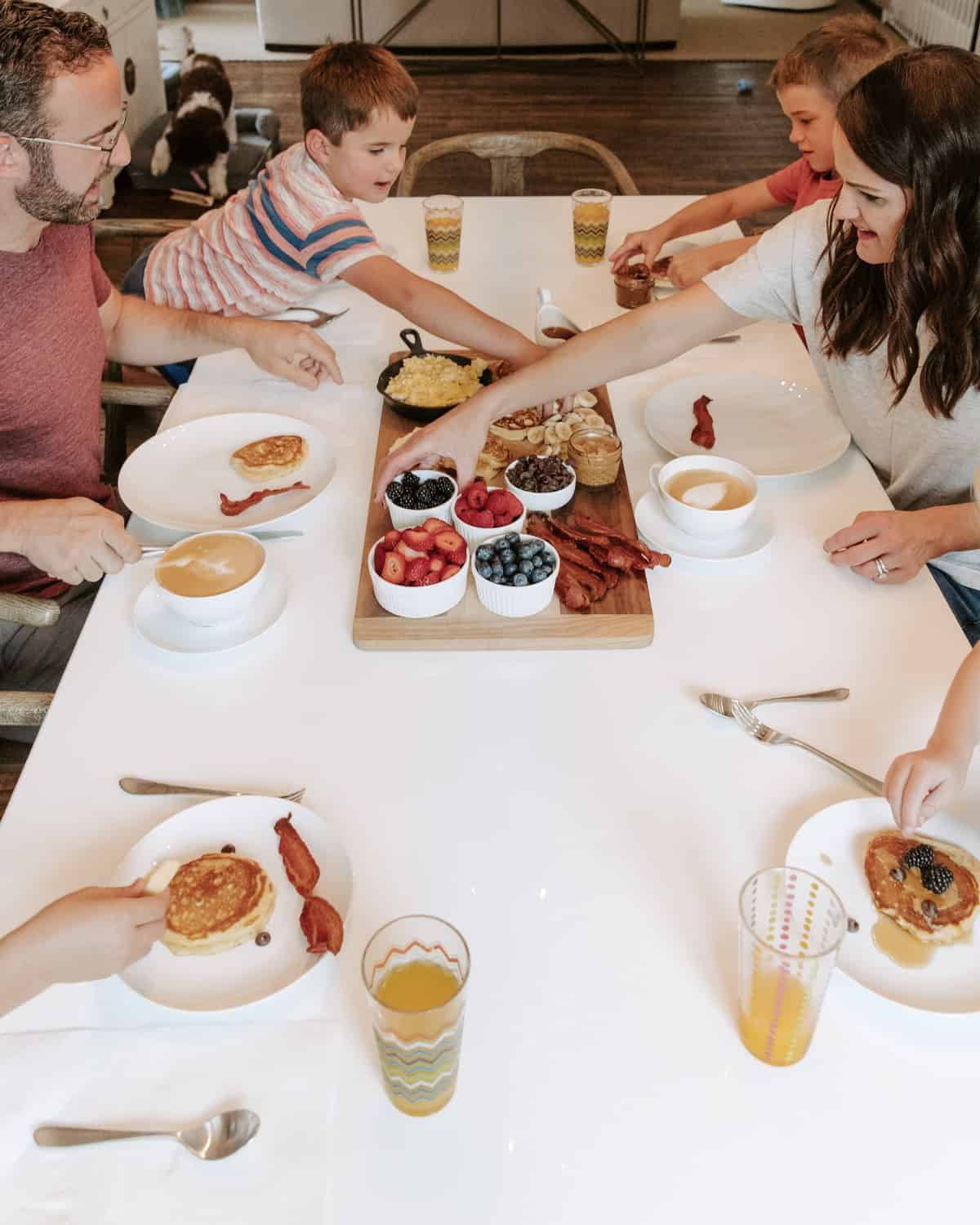 Sunday Family Breakfast Tradition: Live Deliciously!