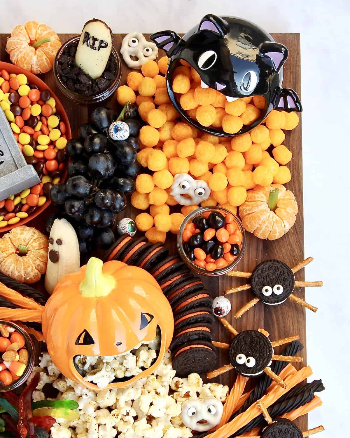 Spooky Snack Board by The BakerMama