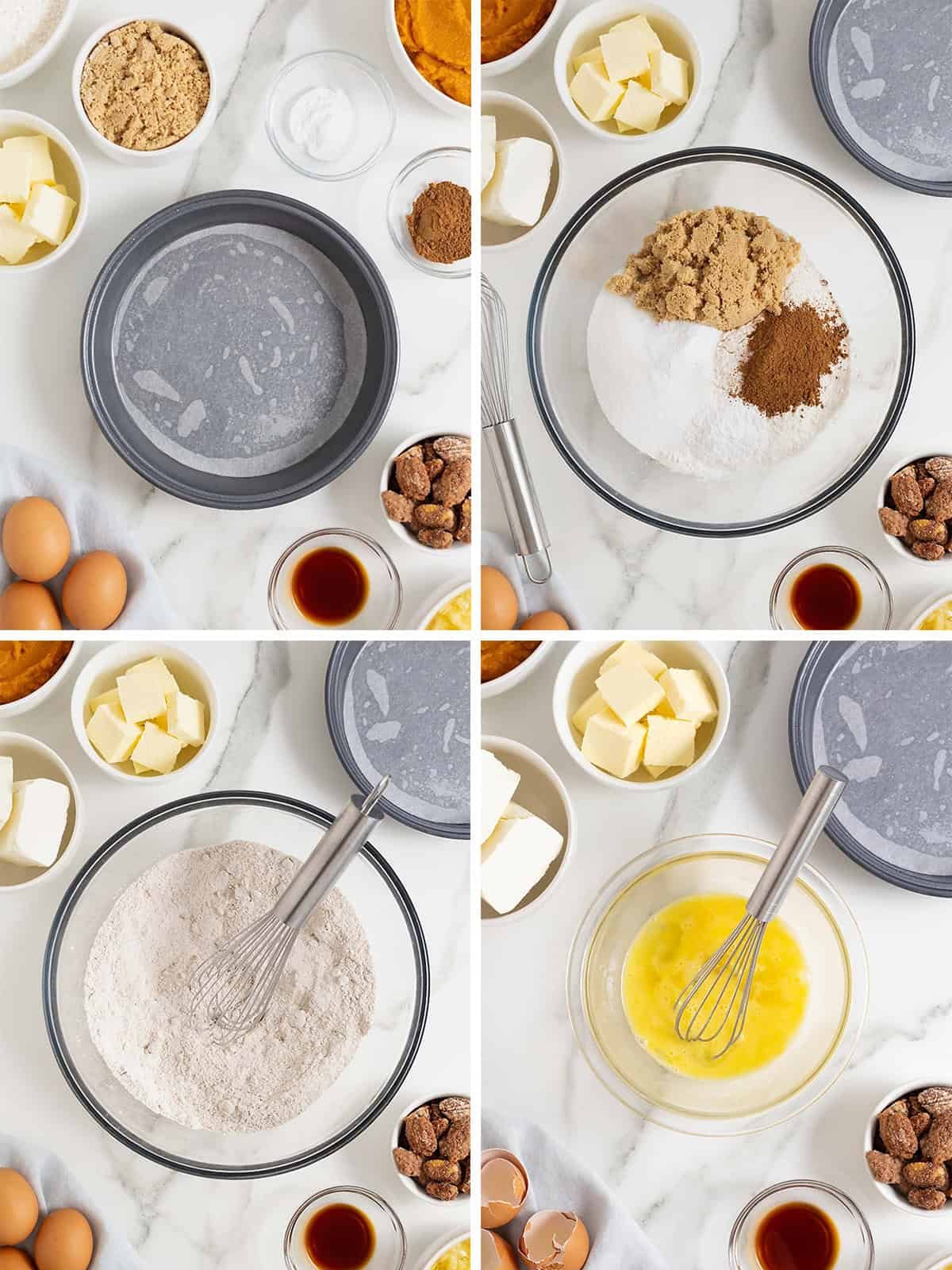 Steps to make Pumpkin Pineapple Cake.