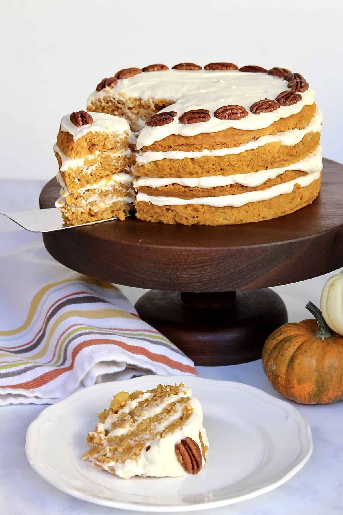 Pumpkin Pineapple Cake