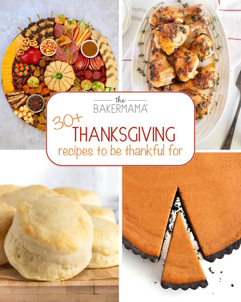 Thanksgiving Recipes to be Thankful for by The BakerMama