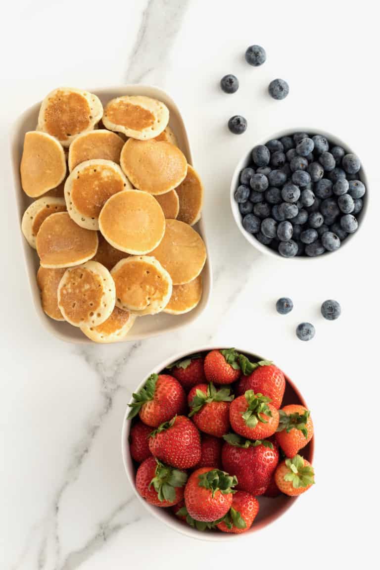 Cupid's Pancake Kabobs The BakerMama