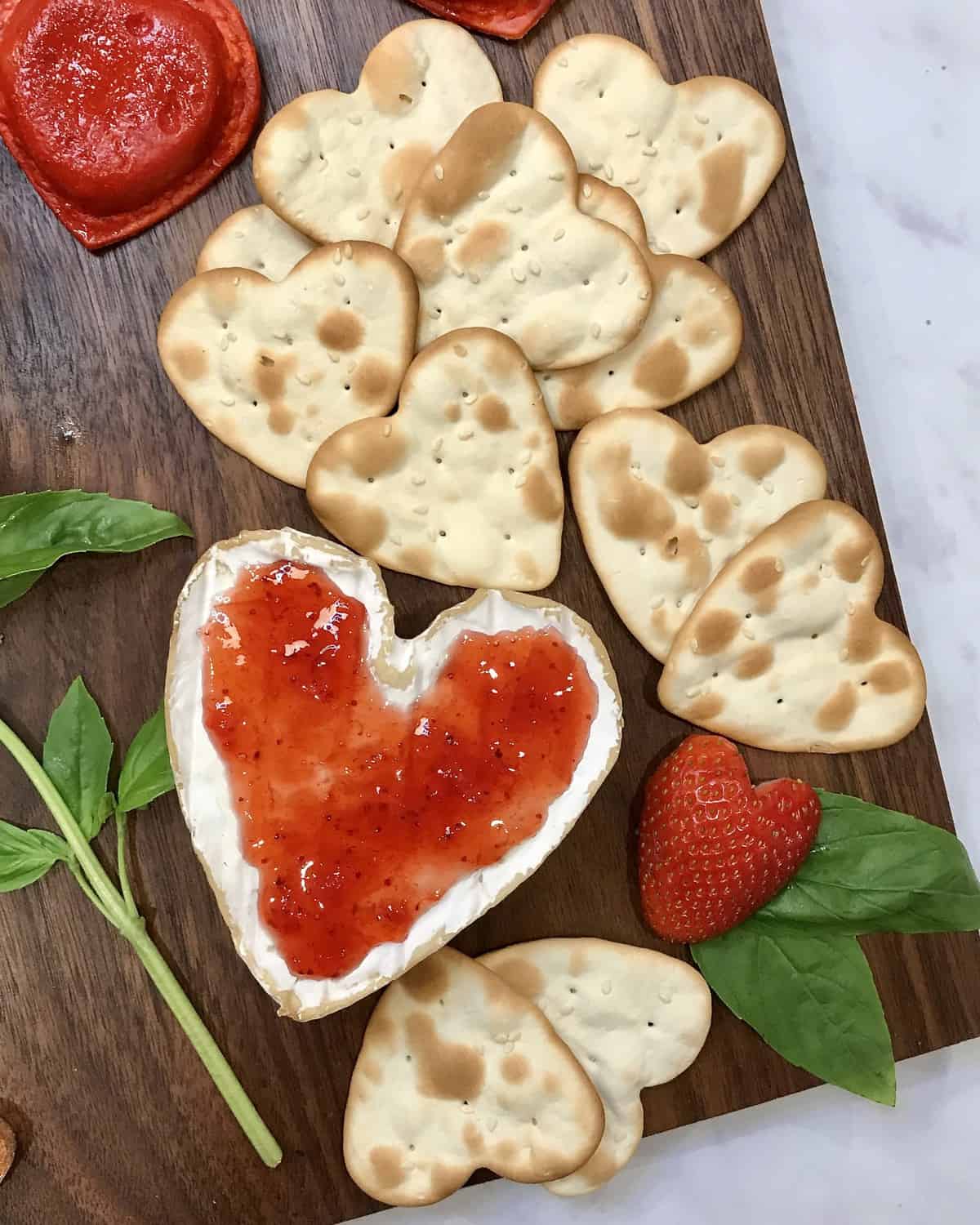 Italian-Themed Valentine's Day Dinner Board by The BakerMama