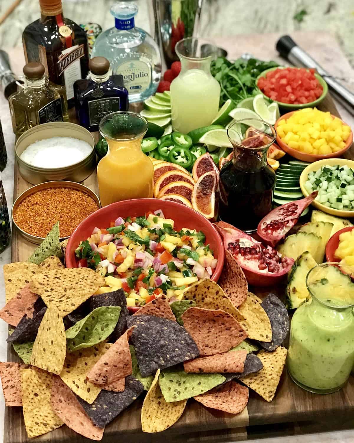 Make-Your-Own Margarita Board by The BakerMama