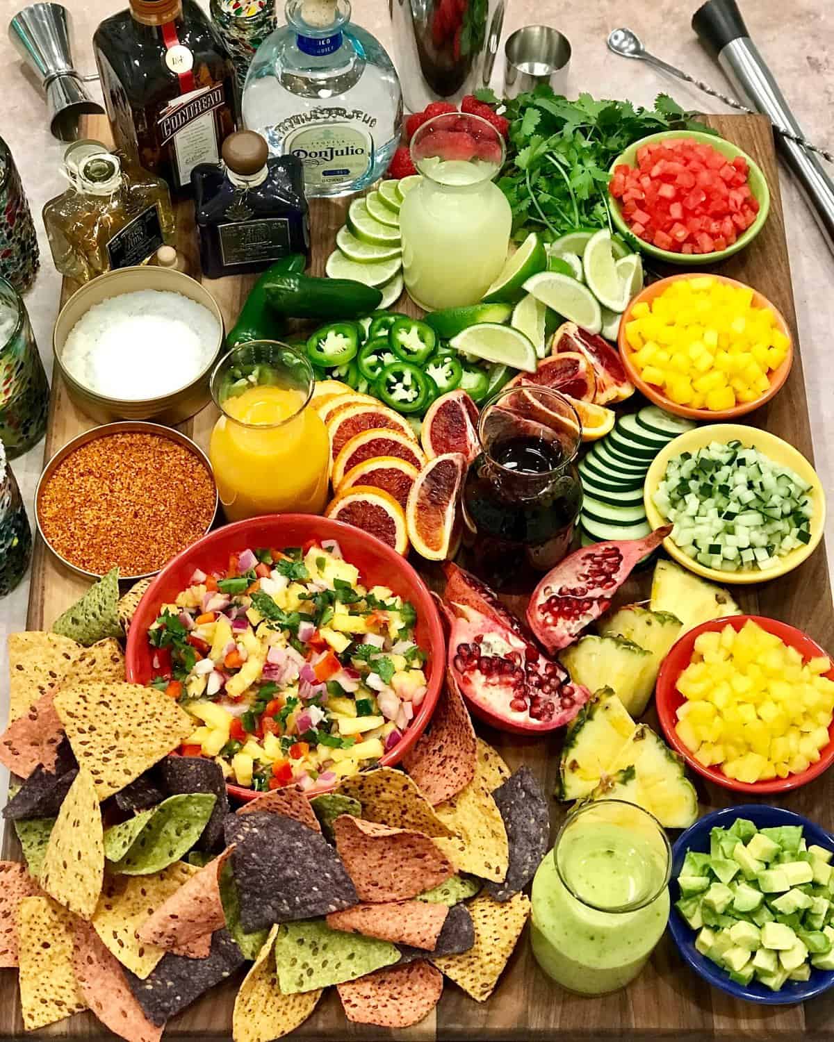 Make-Your-Own Margarita Board by The BakerMama