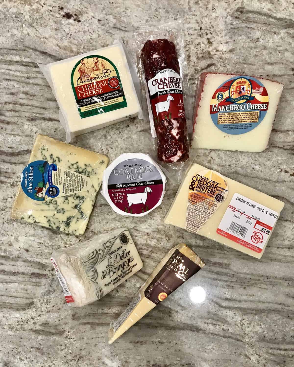 Large Trader Joe's Charcuterie and Cheese Board by The BakerMama