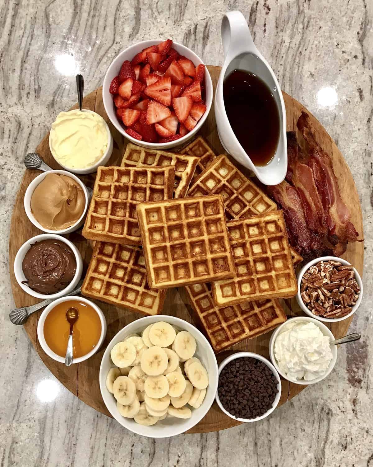 Build-Your-Own Waffle Board by The BakerMama