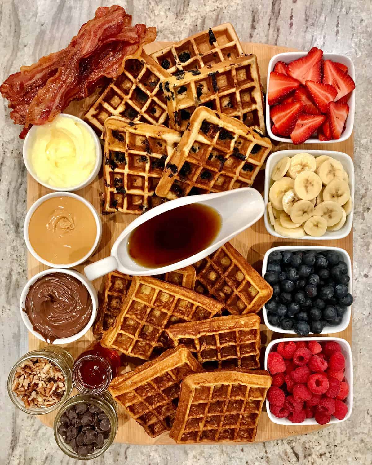 Belgian Waffles Toppings