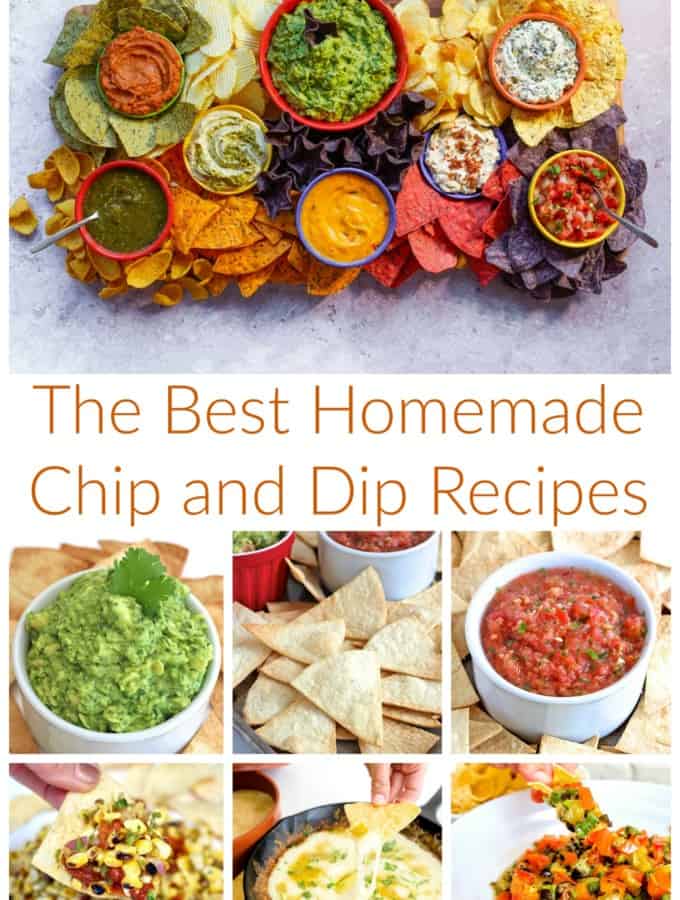 The Best Homemade Chip and Dip Recipes by The BakerMama