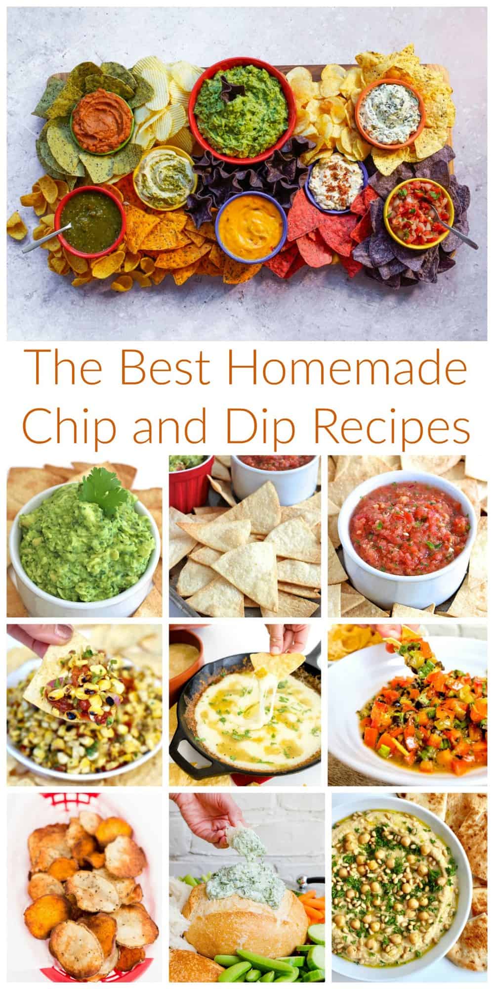 The Best Homemade Chip and Dip Recipes by The BakerMama