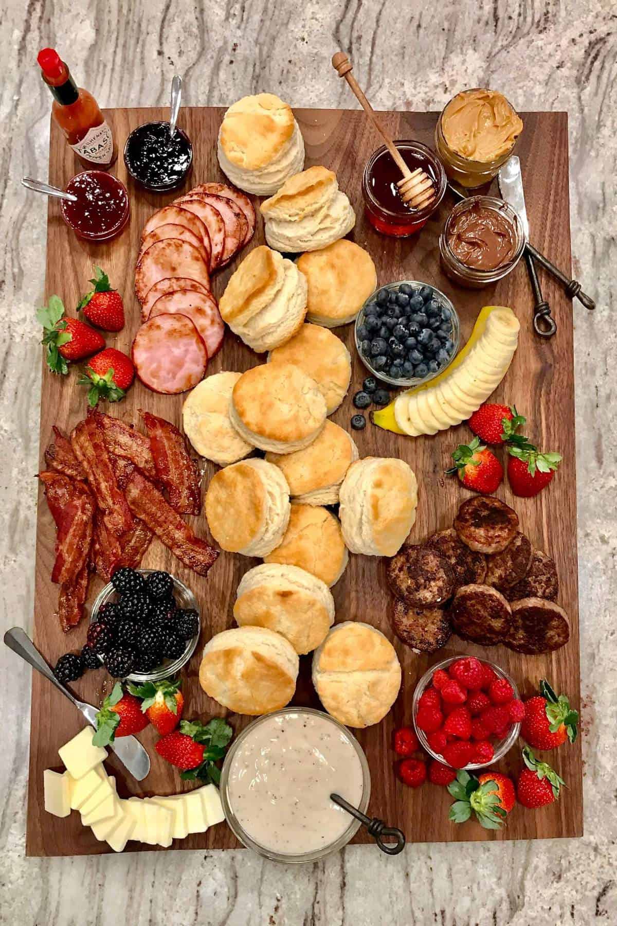 Kid-Friendly Breakfast Board - The BakerMama