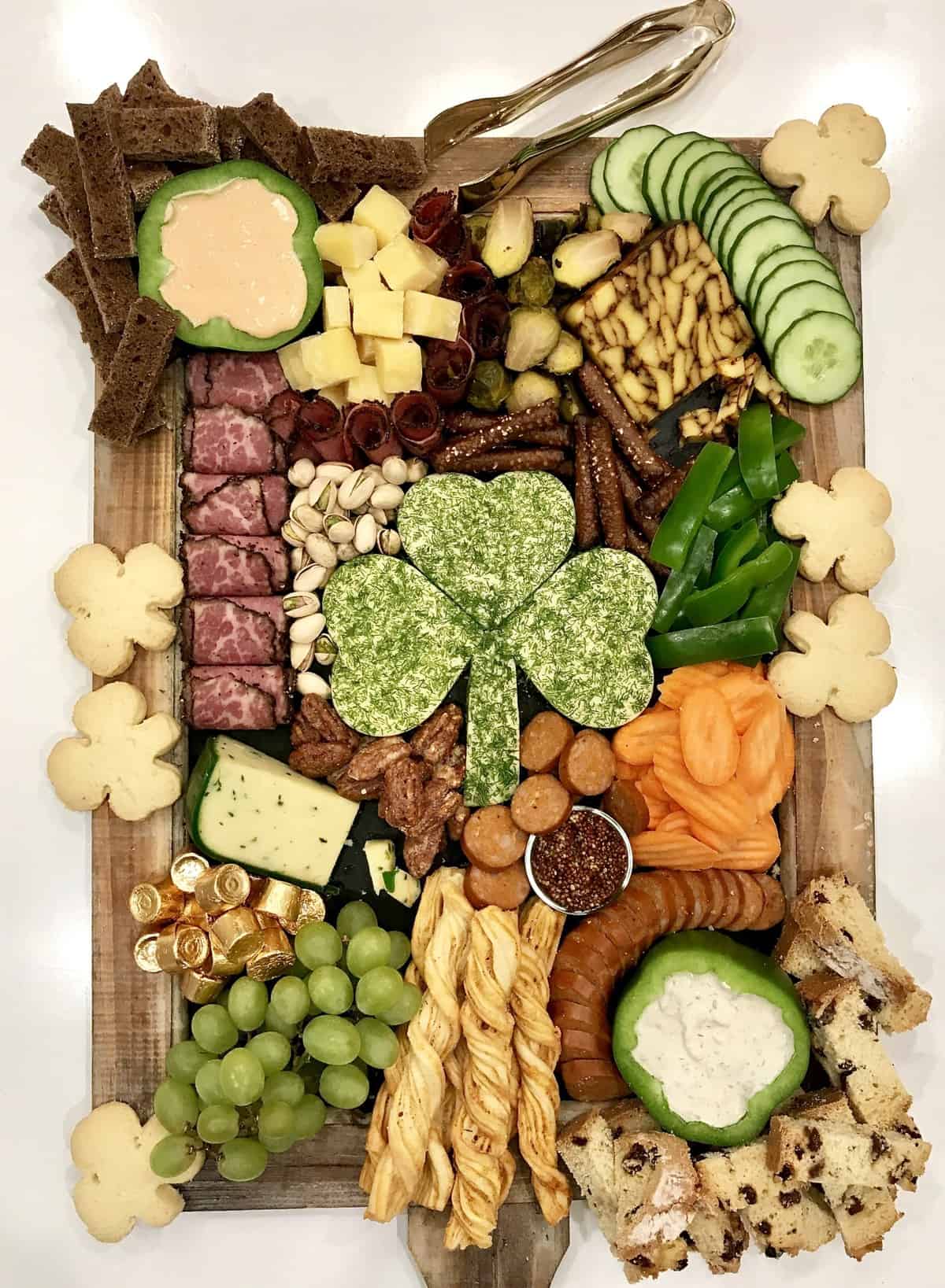 St. Patrick's Day Snack Board by The BakerMama