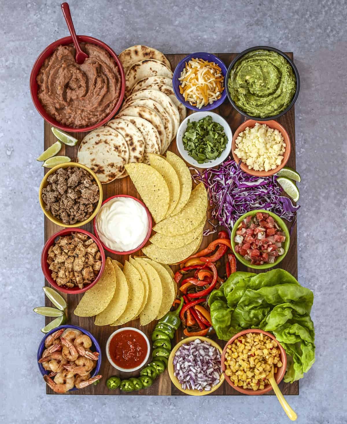 BuildYourOwn Taco Board and More Festive MexicanInspired Boards