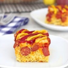 Cheesy Corn Dog Casserole-image