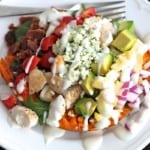 Cobb Salad Sweet Potatoes