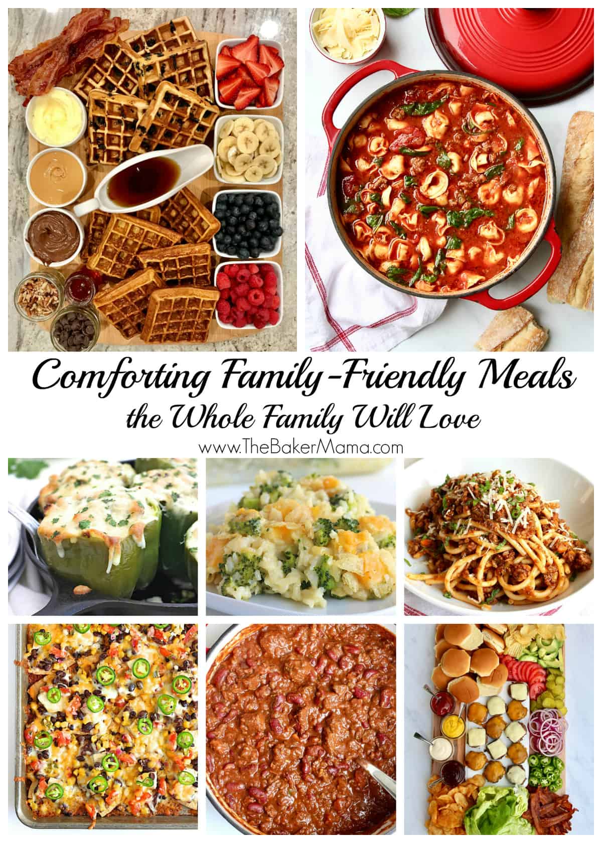Comforting Family-Friendly Meals Cover