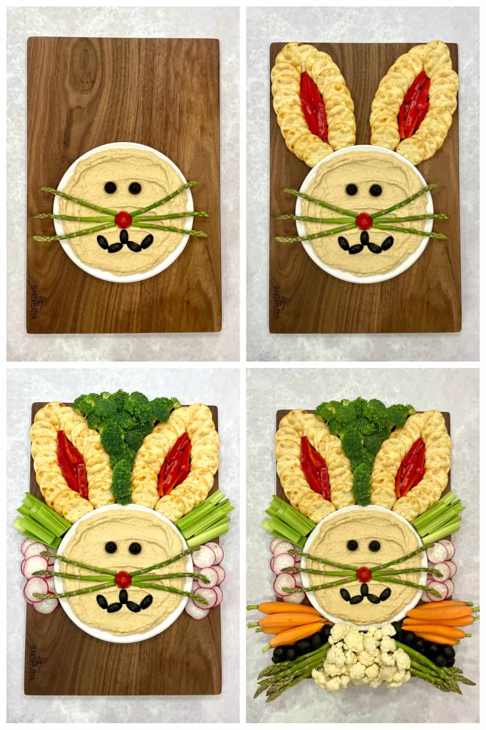 Easter Bunny Snack Board by The BakerMama