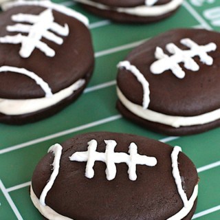 Football Whoopie Pies - The BakerMama