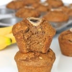 Gingerbread Banana Muffins