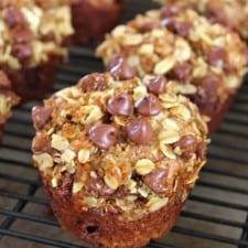 Oatmeal Chocolate Chip Greek Yogurt Muffins-image