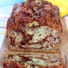 Cinnamon Swirled Banana Bread-image