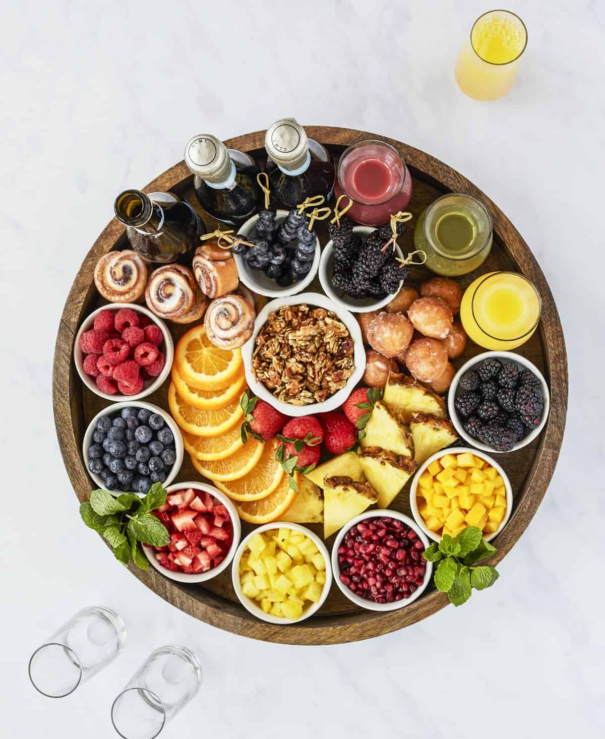 Brunch Spread with Friends - The BakerMama