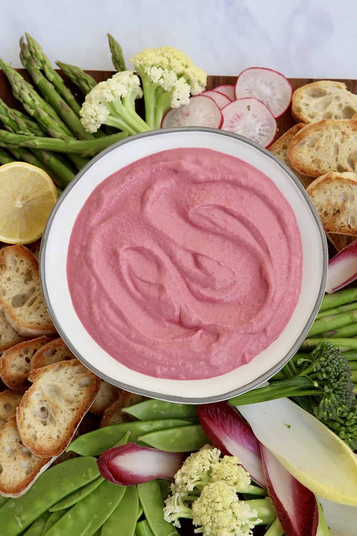 Whipped Beet Ricotta