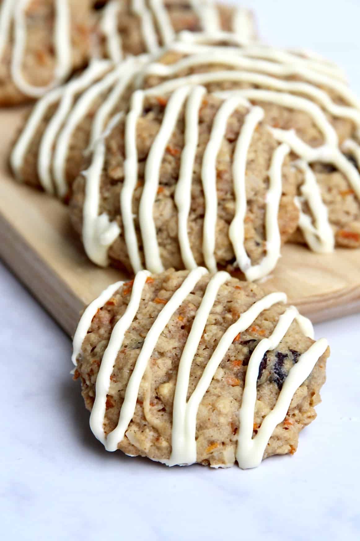 Carrot Cake Cookies The Bakermama