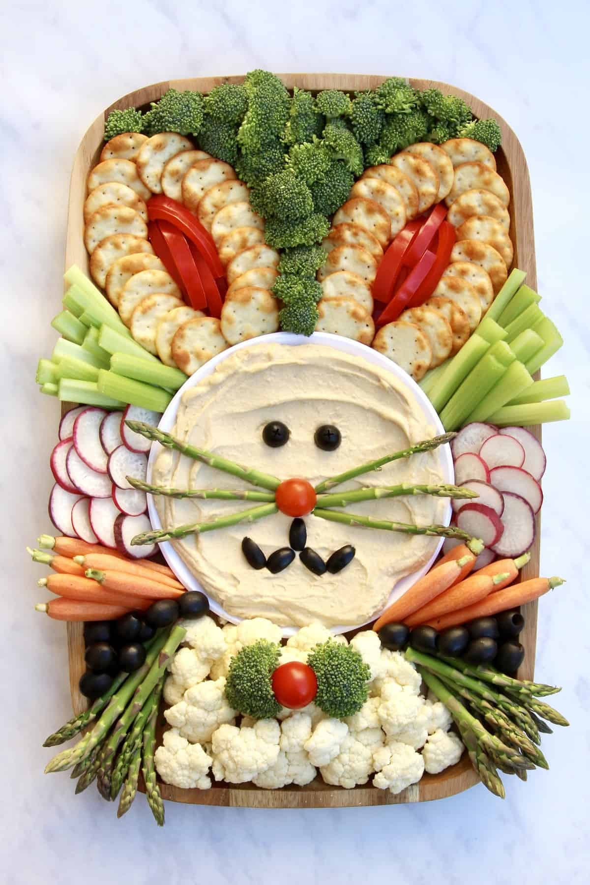 Easter Bunny Snack Board by The BakerMama