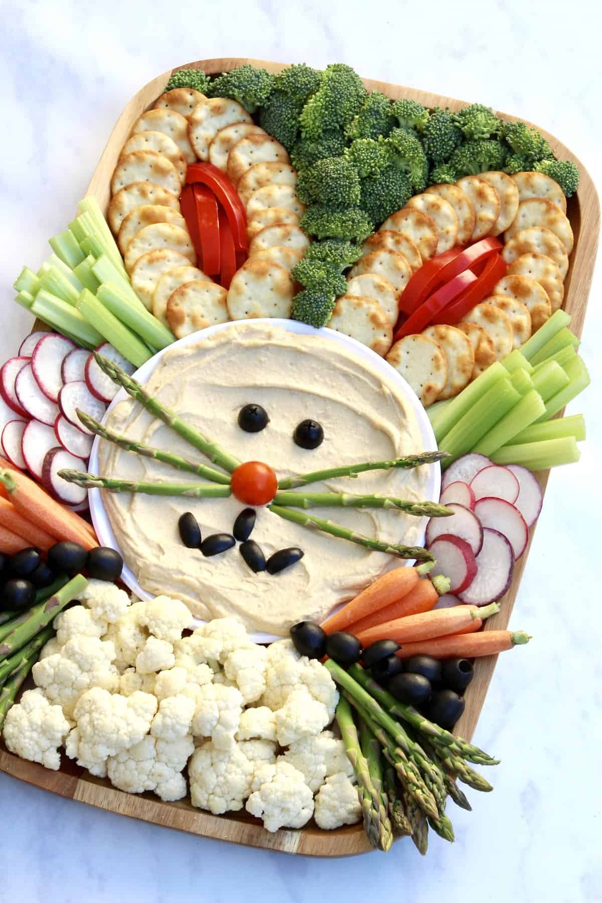 Easter Bunny Snack Board - The BakerMama