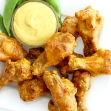 Baked Honey Mustard Chicken Wings