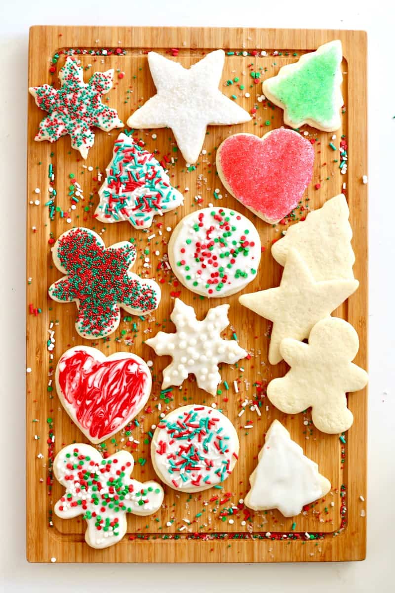 Creative Christmas Sugar Cookies