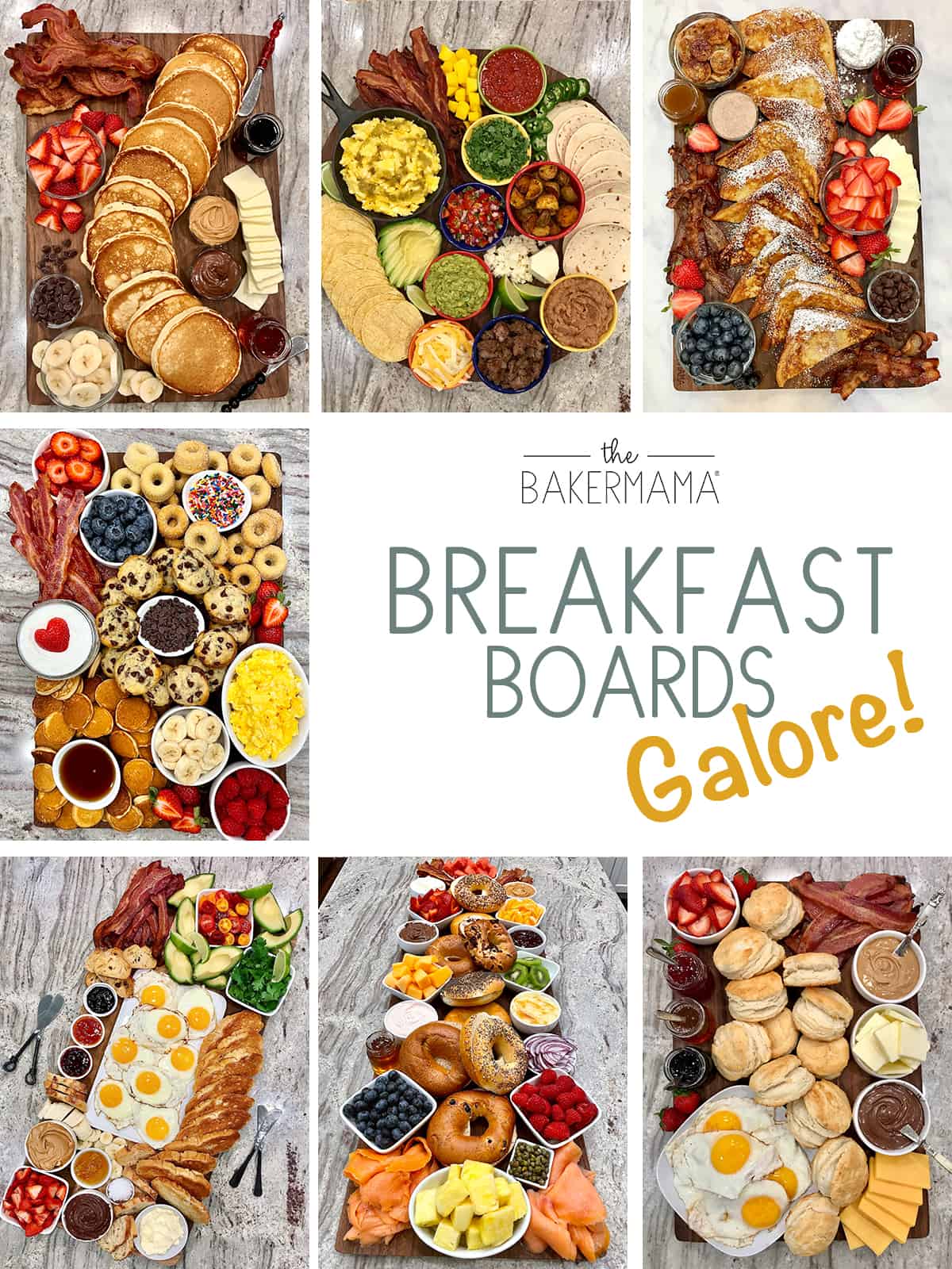 Breakfast Boards Galore by The BakerMama