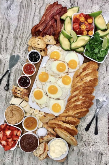 Top Your Own Toast Board by The BakerMama