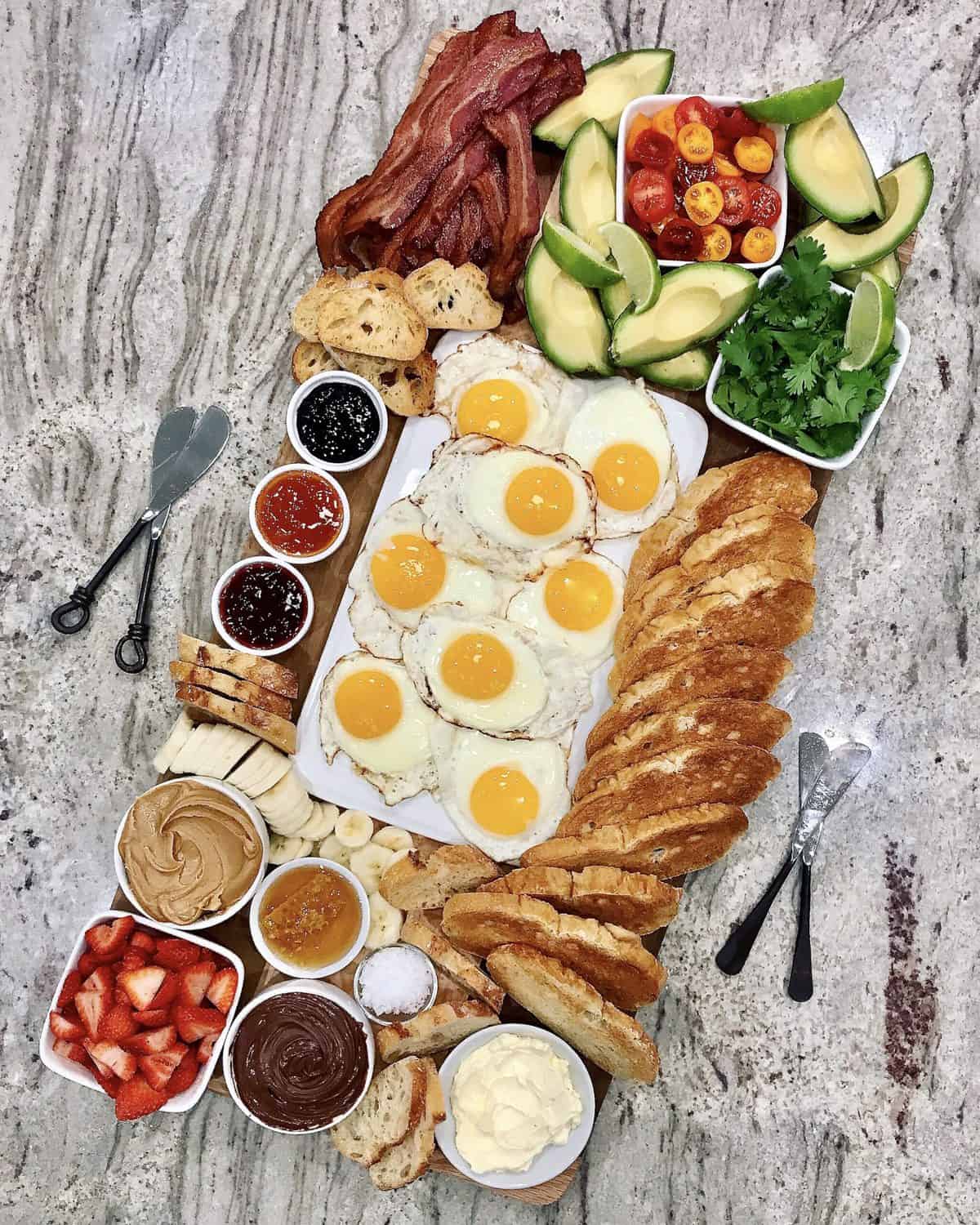 Top Your Own Toast Board by The BakerMama