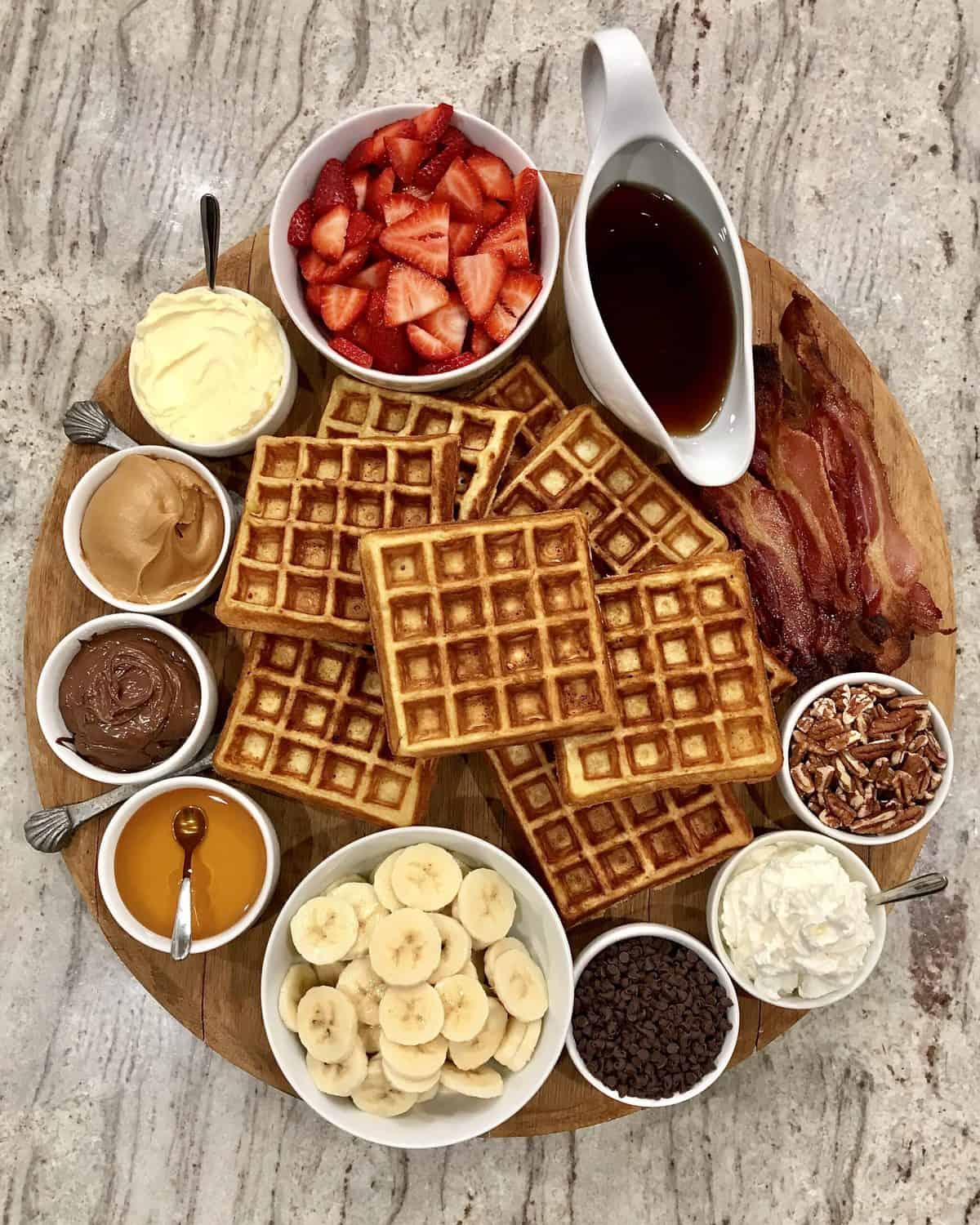 Waffle Board by The BakerMama