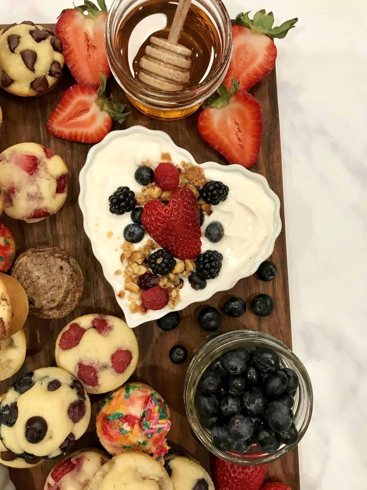 Mini Muffin Board by The BakerMama