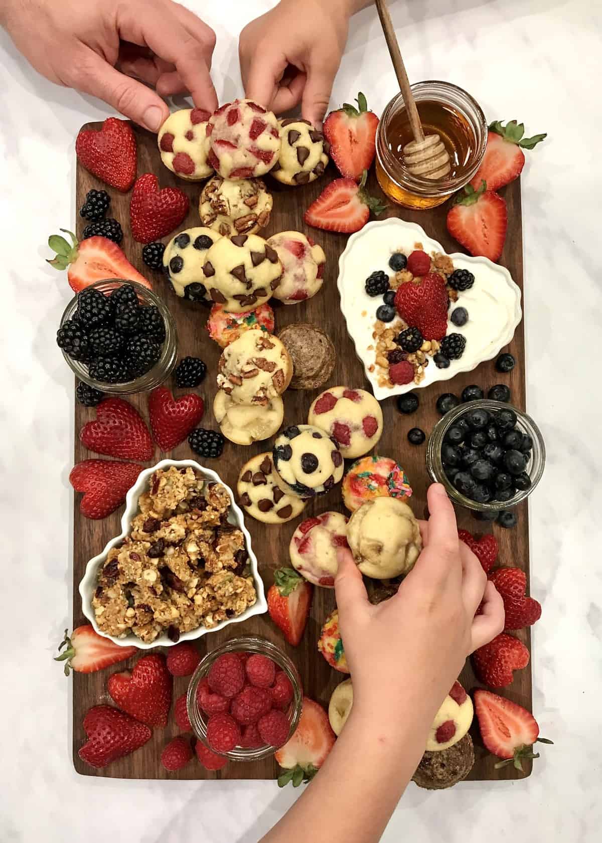 Mini Muffin Board by The BakerMama