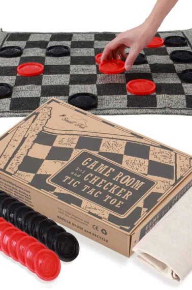 Giant Tic Tac Toe and Checkers Game