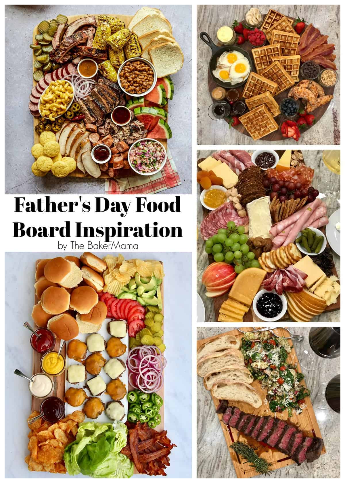 Father's Day Food Board Inspiration by The BakerMama